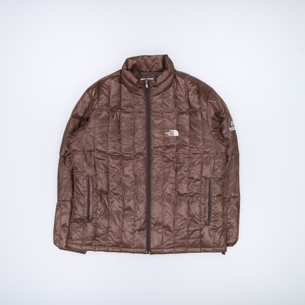 [XL] 노스페이스 빈티지 브라운 경량 패딩 점퍼 0106J