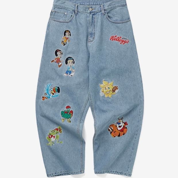 켈로그 위캔더스 바지 xl