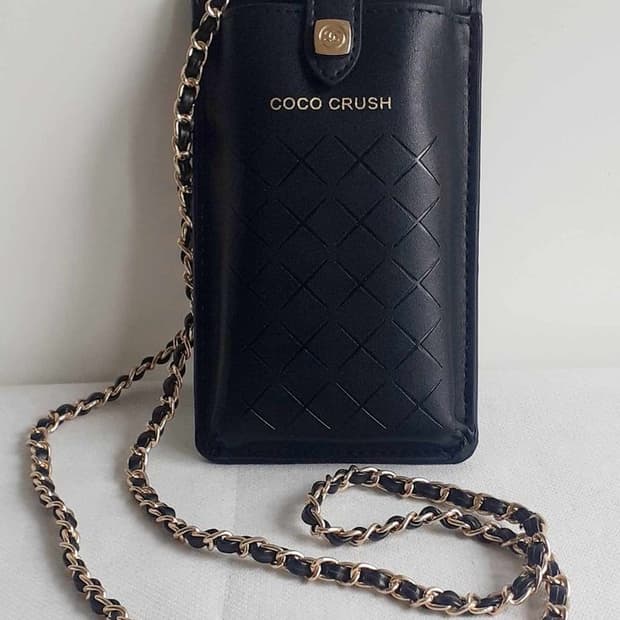 샤넬 코코크러쉬 폰크로스백 블랙