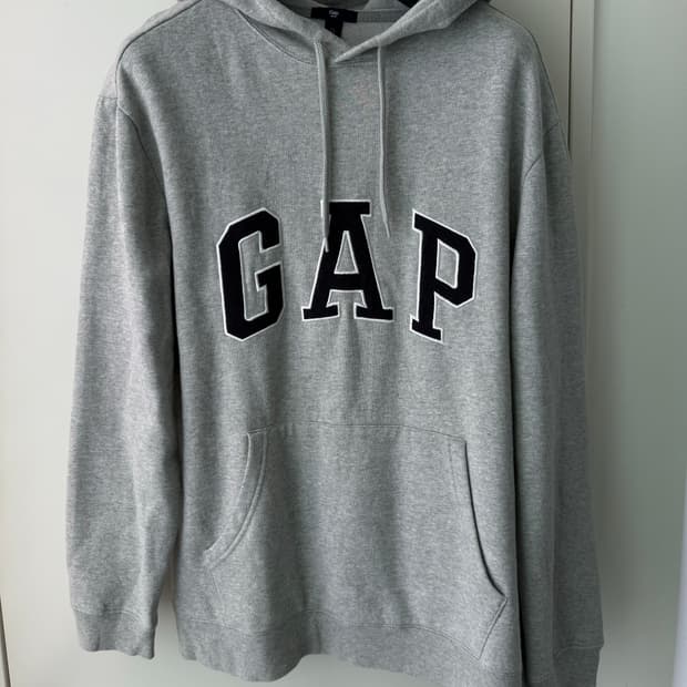 GAP 회색 후드티 L