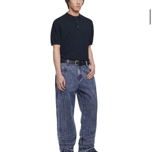 노매뉴얼 워싱팬츠 WASHED DENIM WORK PANTS