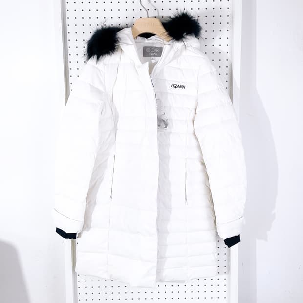 (정품/새상품) HONMA 혼마 여성 롱 다운 점퍼