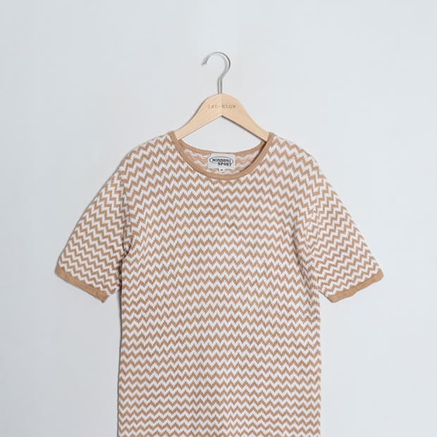 MISSONI SPORT Pattern Knit Tee