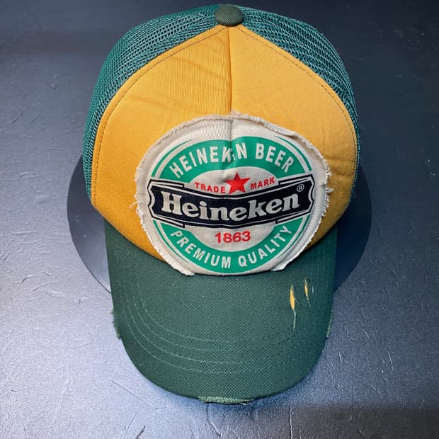 Heineken vintage trucker cap