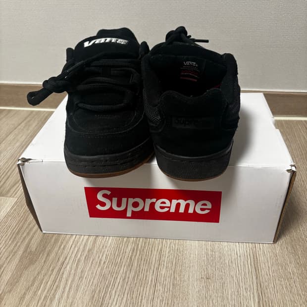 Vans x Supreme Speed Black 260