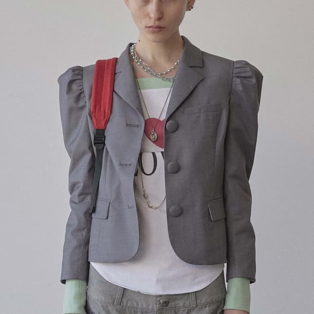 스컬프터 Puff Tailored Jacket Gray