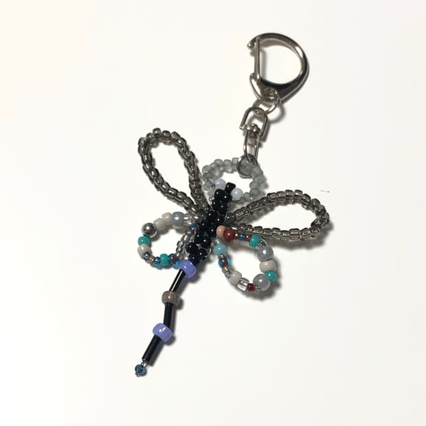 잠자리 비즈키링