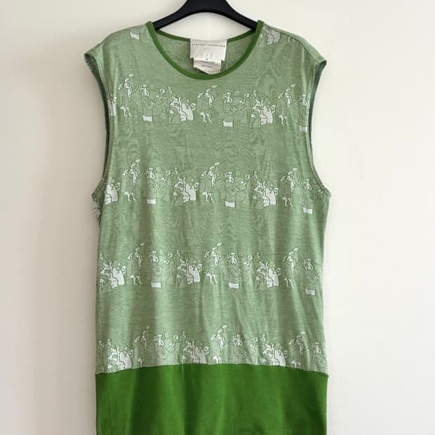 스테판 슈나이더 코튼 니트 베스트