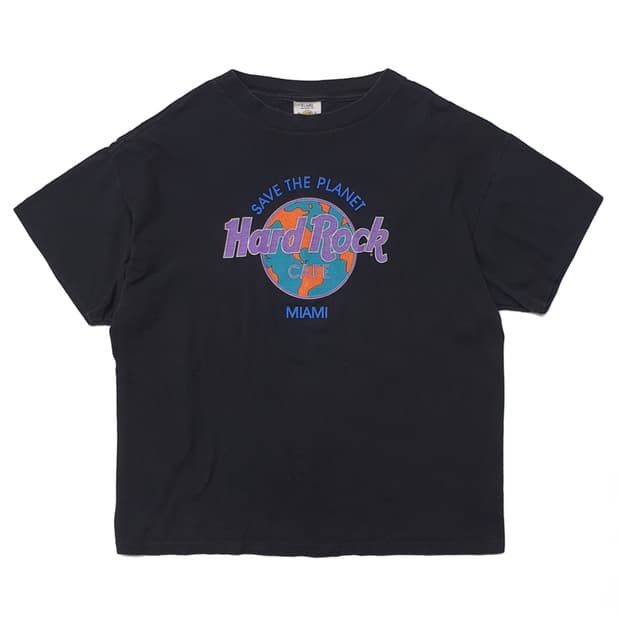 빈티지 티셔츠 하드락카페 하드록카페 90s 싱글스티치 XL