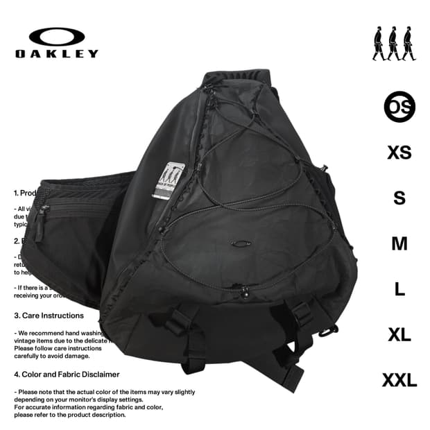 오클리 래티튜드 슬랭백 블랙