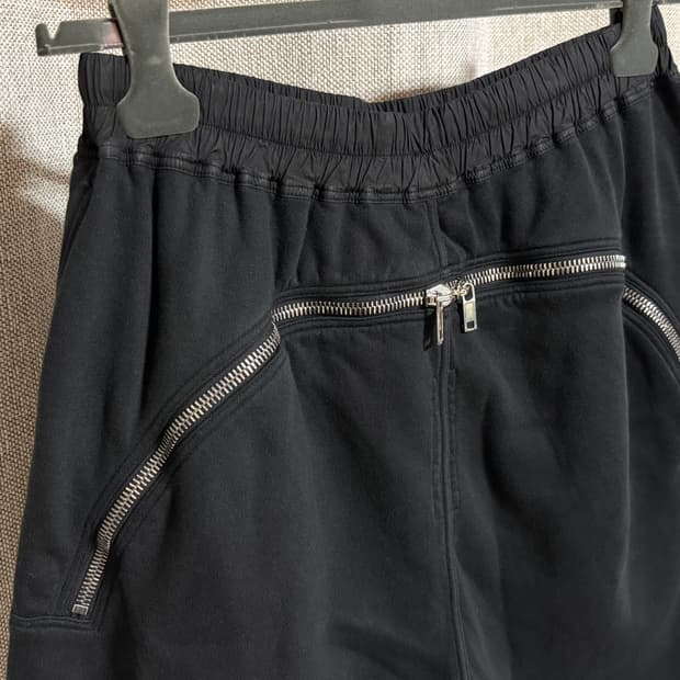 [S] 릭오웬스 다크쉐도우 롱 복서 쇼츠 Butt Zip