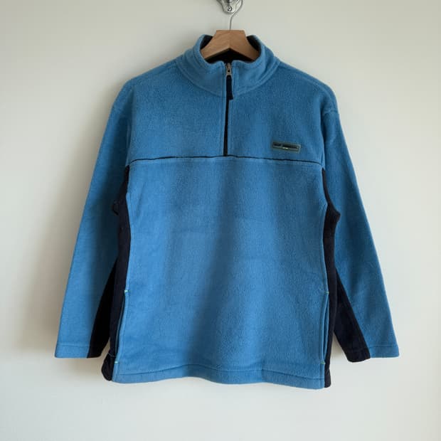 갭(GAP) 하프집업 플리스