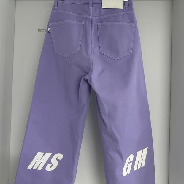 [MSGM] 여성 데님 팬츠