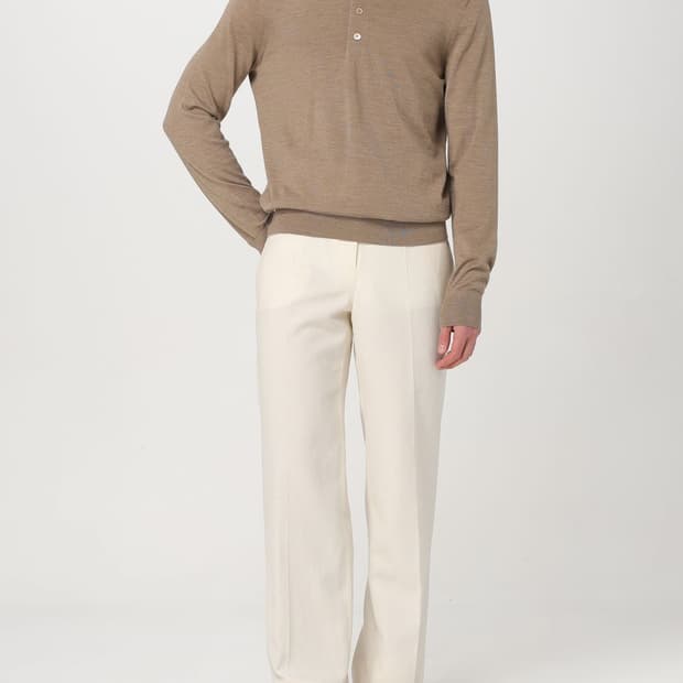 톰포드 캐시미어 실크 PK 카라 니트