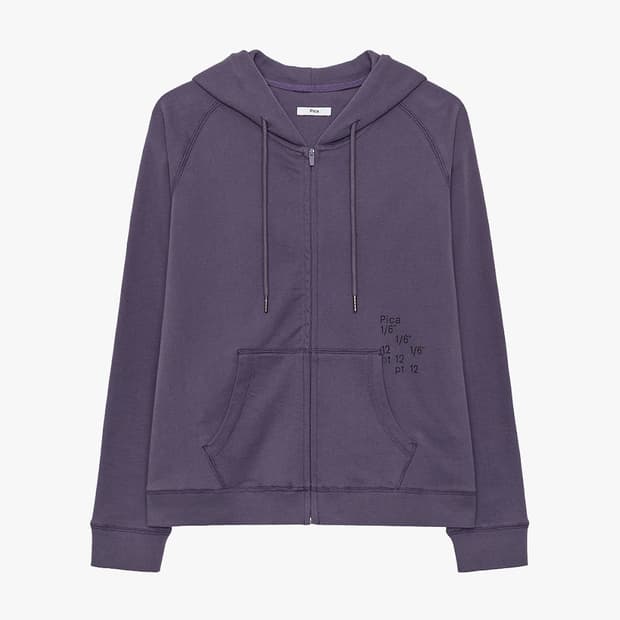 파이카 Stamp Hooded Zip-Up