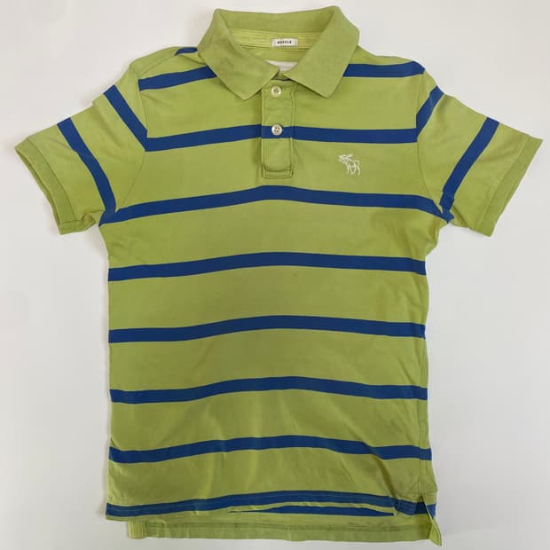 아베크롬비 머슬핏 스트라이프 폴로 셔츠