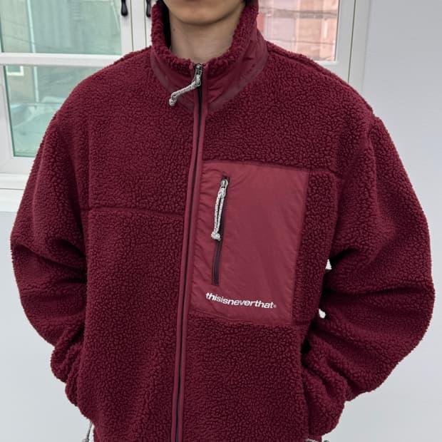 디스이즈네버댓 플리스 자켓 