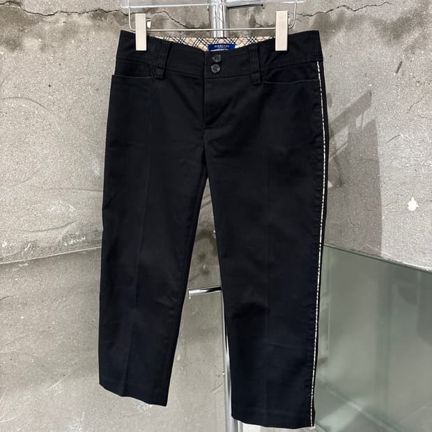 버버리 블루라벨 카프리 팬츠