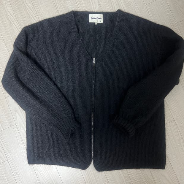 더뤡코즈 블랙 가디건 사이즈 3호