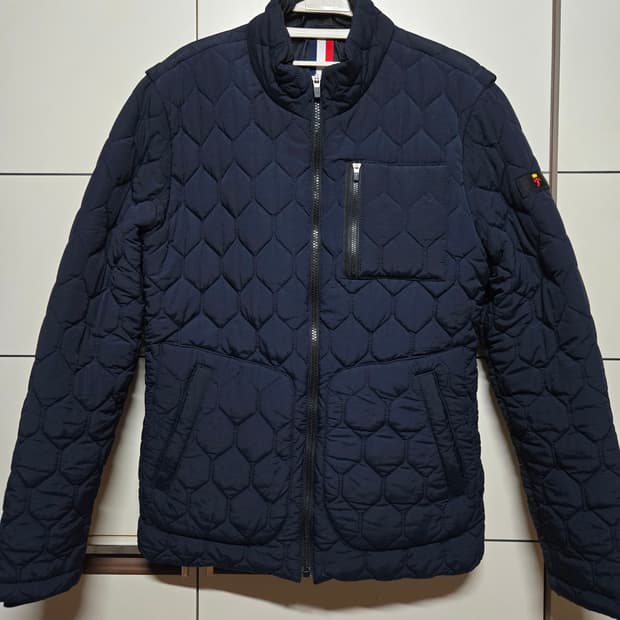 까스텔바작 골프 남성 누빔 퀼팅 점퍼