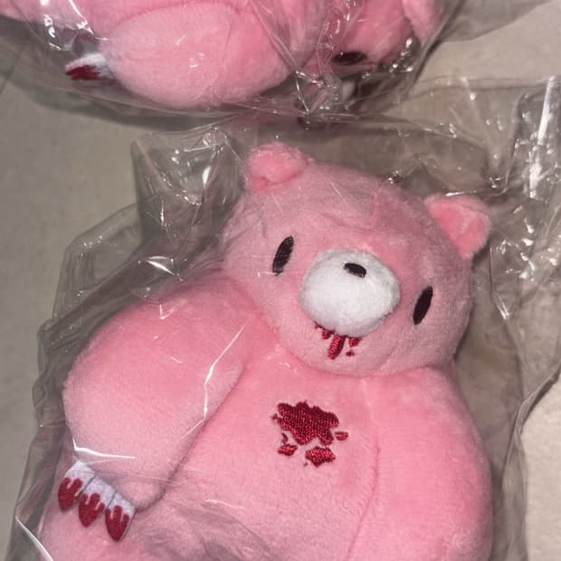 거북목 글루미베어 개뚱뚱 빅 마스코트 키홀더 키링 인형 돼지 비만