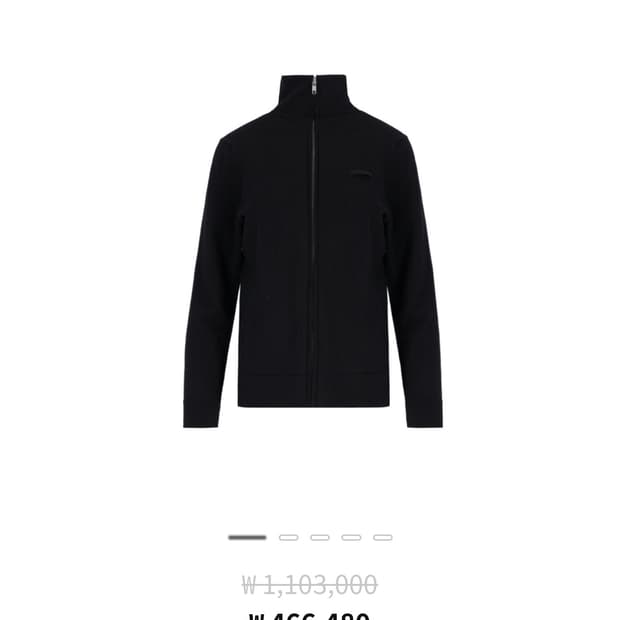 (새상품) 25SS HODAKOVA 호다코바 집업 니트 가디건(L)