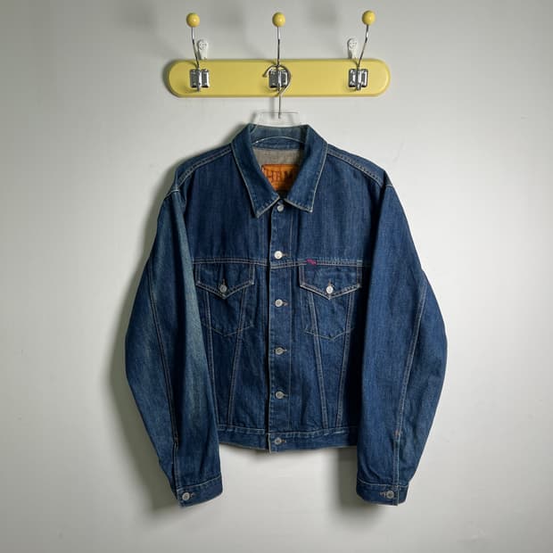 블루 블루 빈티지 데님 트러커 자켓 3