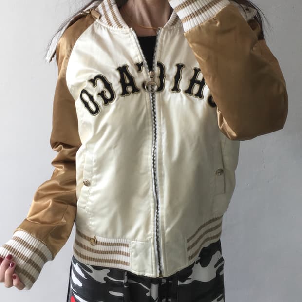 MLB 글로시 후드퍼 자켓