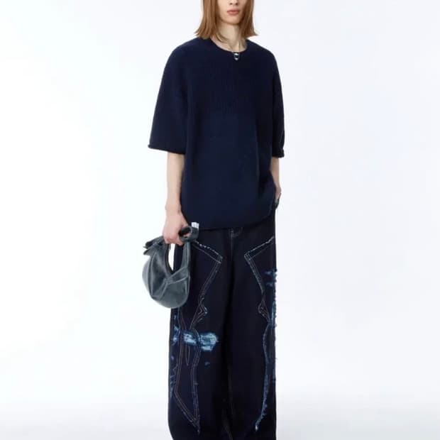 아더에러 elve jeans denim