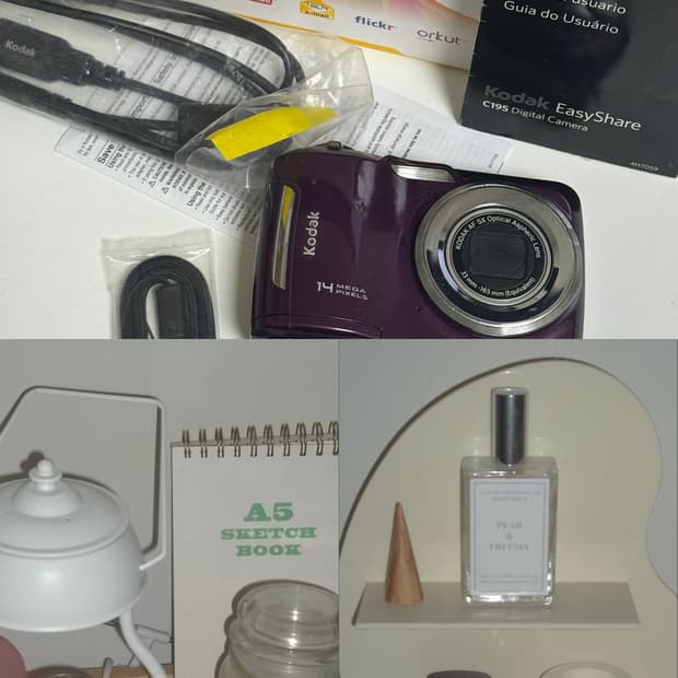 작례o, 풀박)코닥 이지쉐어 kodak easyshar c195 퍼플