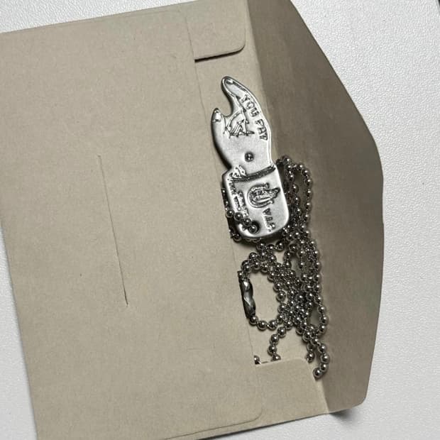 히스테릭글래머 유페이 목걸이 새상품