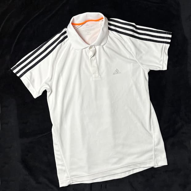 일본빈티지 adidas 카라 티셔츠