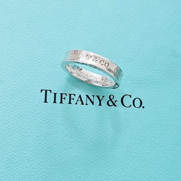 티파니앤코 1837네로우 반지 (us4.5/국내8호)[정품/풀세트]
