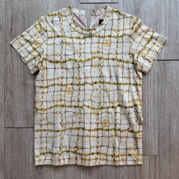 Comme des garcons tricot 풀프린팅 티셔츠