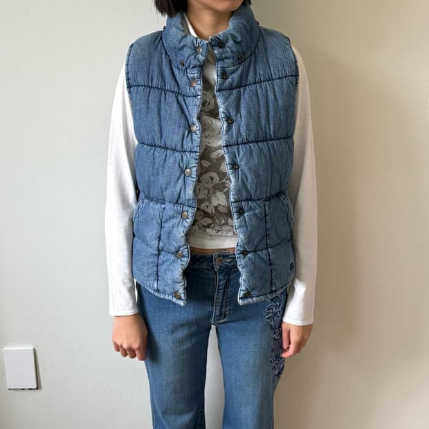 폴로랄프로렌 데님 베스트