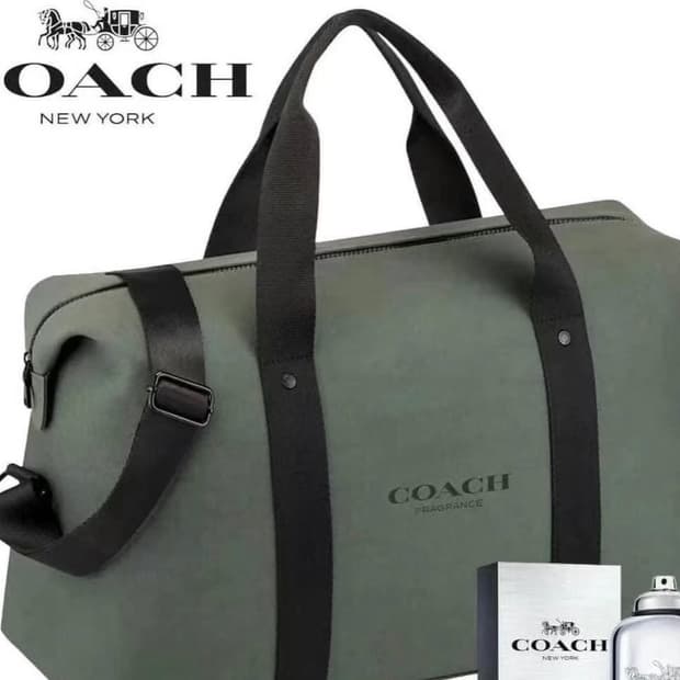 코치뷰티 보스턴백 