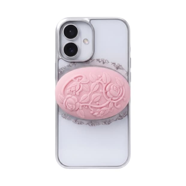 soap popsocket pink rose