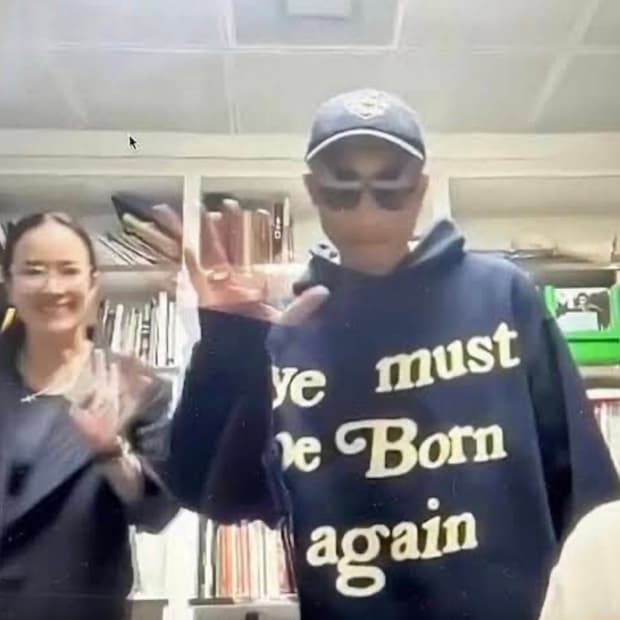 (L) cpfm 본어게인 후드 네이비