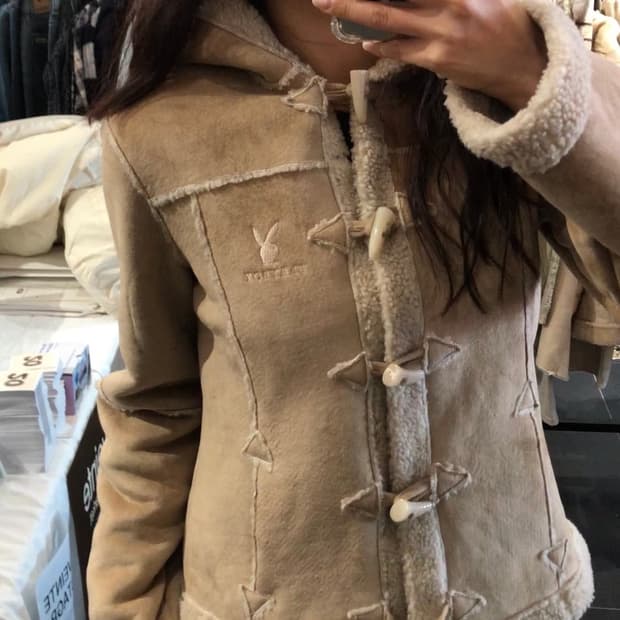 플레이보이 빈티지 무스탕