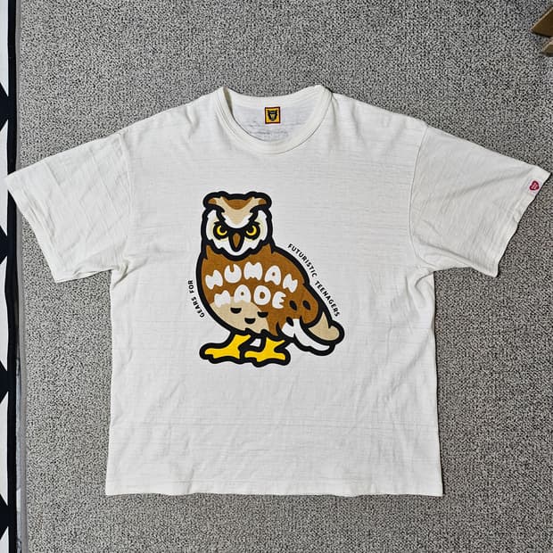 [3xl/넉넉한105] 휴먼메이드 그래픽 티셔츠