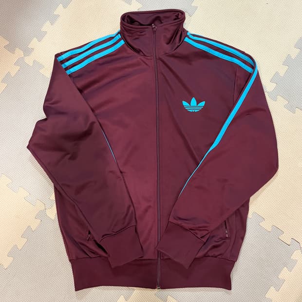 아디다스 구파이어버드 빈티지 대장 아쿠아와인 버건디민트 져지 100
