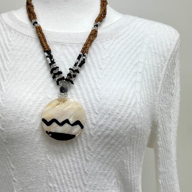 빈티지 보헤미안 에스닉 히피 목걸이