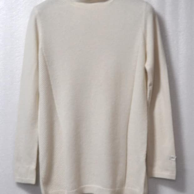 IzzatBaba(아이잗바바)/여성캐시미어목폴라(캐시미어100%사이즈55