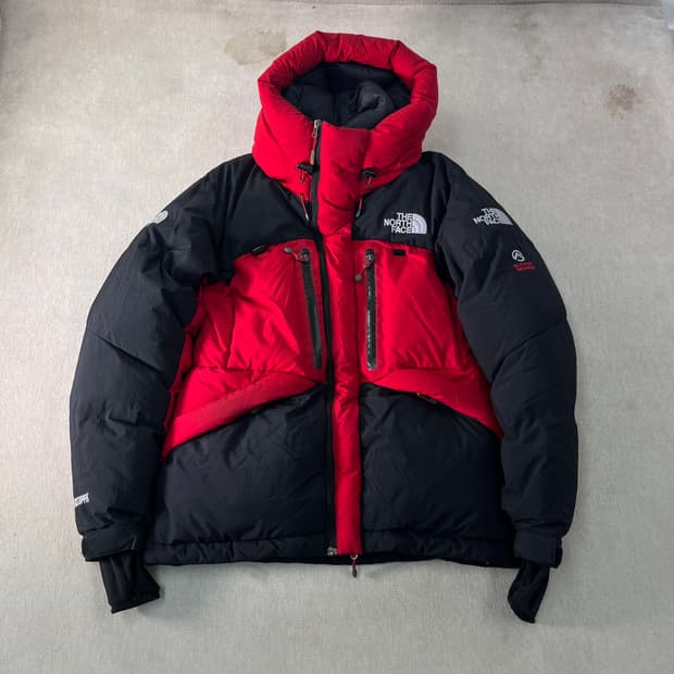 95 노스페이스 히말라야2 레드 구스다운 패딩
