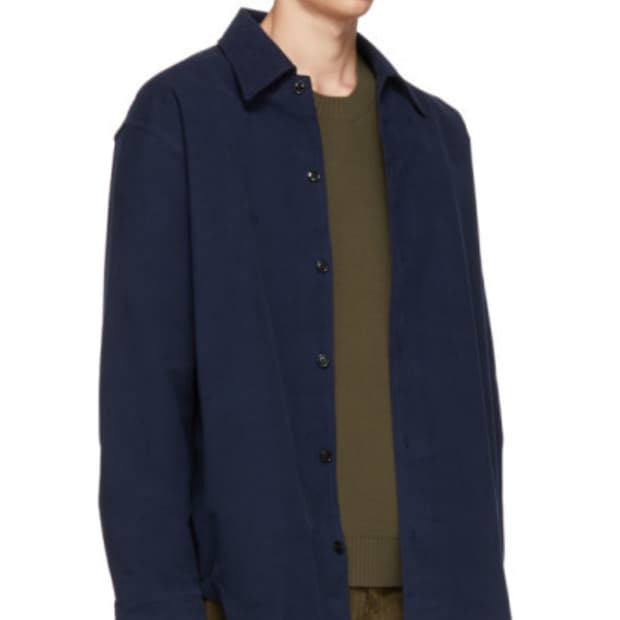 아크네스튜디오 몰스킨 셔츠 자켓 100