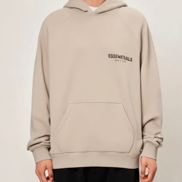 피어오브갓 에센셜 남녀공용 리플렉티브 후드티 교신가능