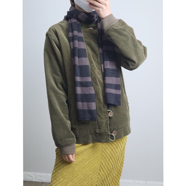 스트라이프 울 머플러