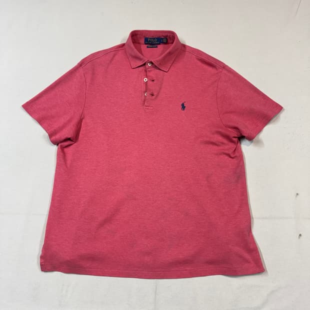L) 폴로 랄프로렌 소프트 코튼 반팔 카라티 PK