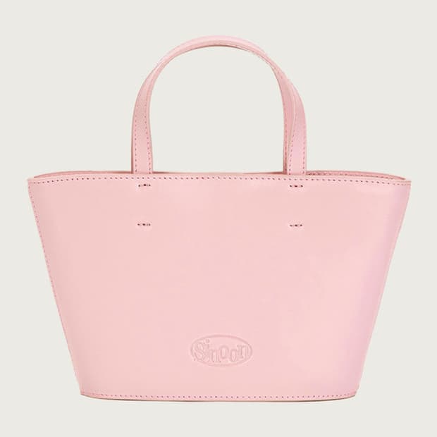 시눈 SINOON vase bag 베이스백 핑크 토트백 크로스백