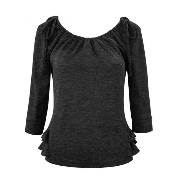 체메씨 프릴탑 차콜